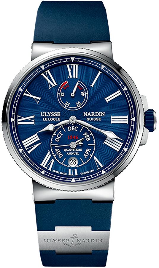 Ulysse Nardin 1133-210-3/E3 (11332103e3) - Marine Chronometer Annual Calendar 43 mm