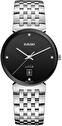 Mens, classic, quartz wrist watch Rado Florence Diamonds 38 mm