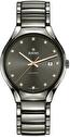 Mens, classic, automatic wrist watch Rado True Round Automatic Diamonds 40 mm