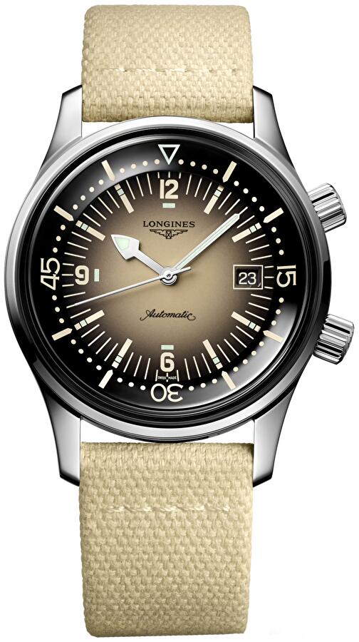 Longines L3.774.4.30.2 (l37744302) - The Longines Legend Diver Watch 42 mm