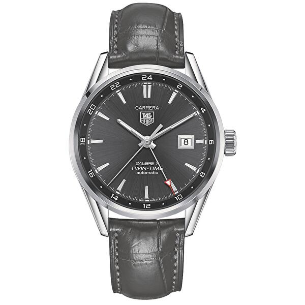 TAG Heuer WAR2012.FC6326 (war2012fc6326) - Calibre 7 Twin Time Automatic Watch 41 mm
