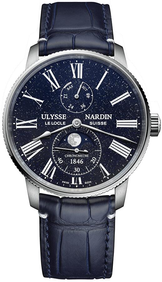 Ulysse Nardin 1193-310LE-3A-AVE/1A (1193310le3aave1a) - Marine Torpilleur Moonphase Aventurine 42 mm