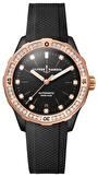 Ladies, sportive, automatic wrist watch Ulysse Nardin Diver Lady 39 mm