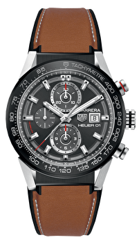 TAG Heuer CAR201W.FT6122 (car201wft6122) - Carrera Calibre Heuer 01 43 mm